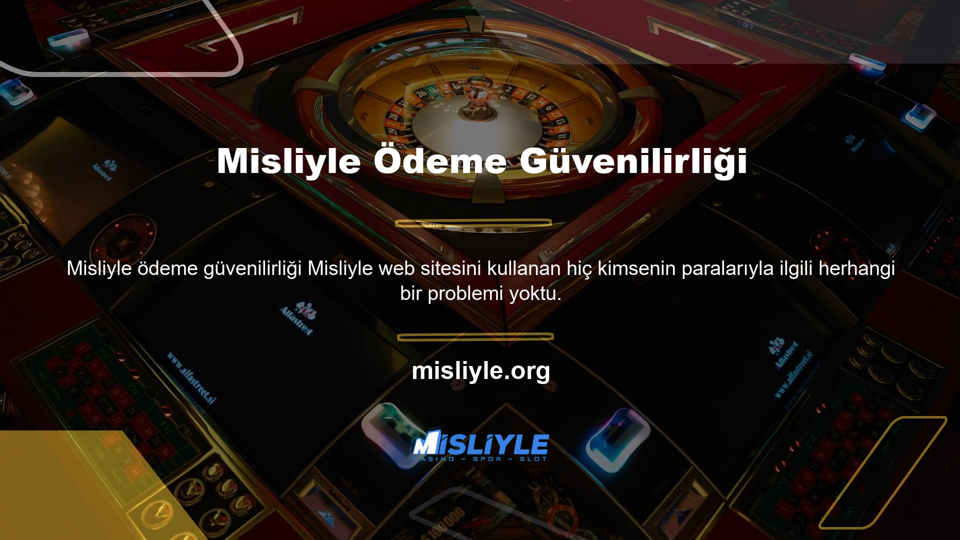 Ödeme prosedürlerini Misliyle Mobile Giriş URL'si aracılığıyla da takip edebilirsiniz